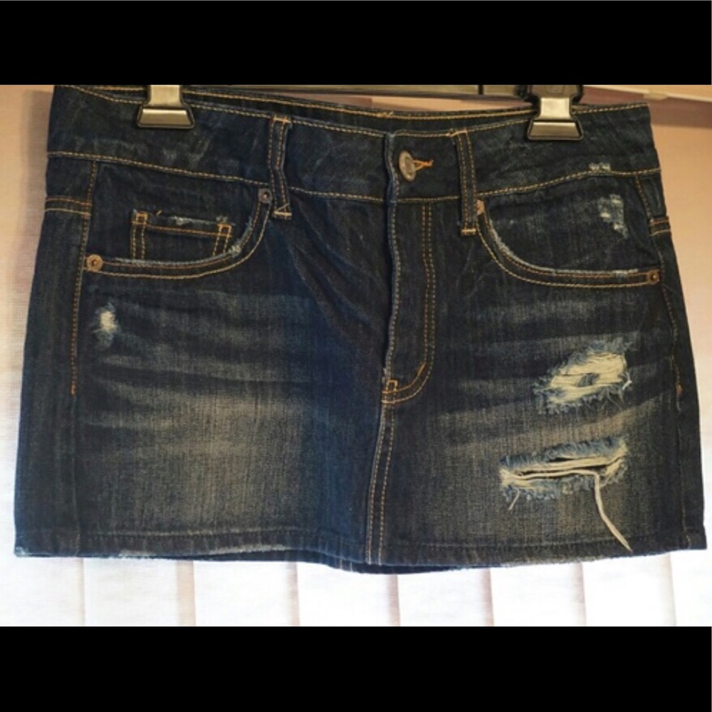 AE Jean Mini-Skirt
